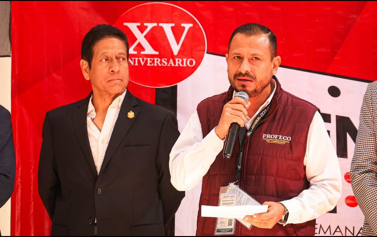 Marco Antonio Romero Velasco, titular de la Procuraduría Federal del Consumidor (Profeco), destacó que el Buen Fin es una iniciativa que impulsa la economía nacional. EL INFORMADOR / J. ACOSTA