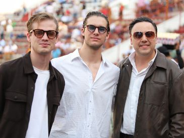 Pablo Moreno Jr.,Pedro Moreno y Christian Frey Casillas. GENTE BIEN JALISCO / C. Jimeno