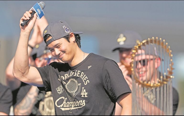 Shohei Ohtani. El bateador y pitcher de los Dodgers es el primero en ganar este galardón en cada Liga (Americana y Nacional) dos veces. AFP/R. Martínez