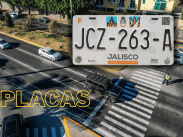 Los diseños de placas "Collage" y "Cabañas" son los únicos que podrán circular en Jalisco en 2026. EL INFORMADOR/ARCHIVO