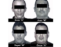 En otro caso, dos policías viales del municipio de El Arenal fueron detenidos por la desaparición forzada de un hombre. ESPECIAL / Fiscalía de Jalisco