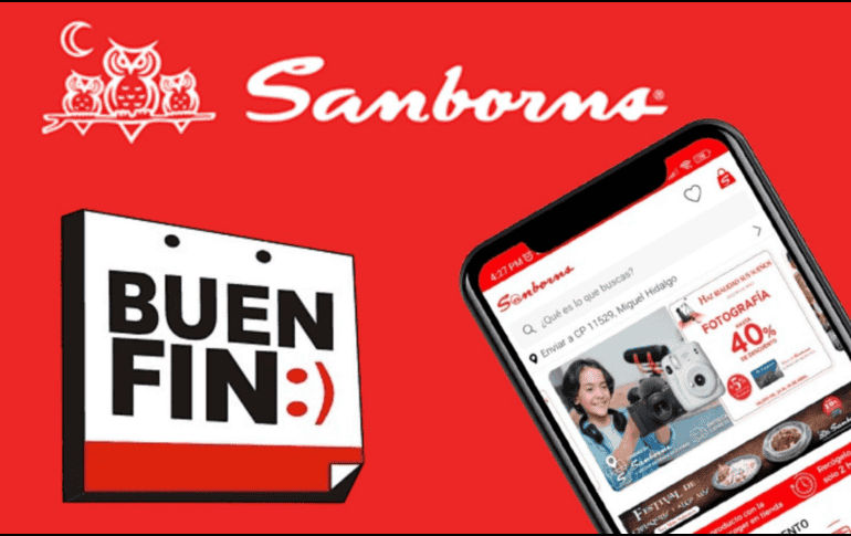 Sanborns convierte El Buen Fin en una experiencia de compra cómoda, segura e inteligente para todos. ESPECIAL