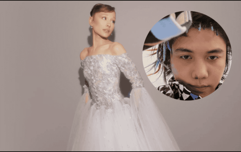 El responsable fue el influencer Johnson Wen conocido como Pyjama Man, quien es conocido por realizar este tipo de actos con otros artistas, incluso hasta en conciertos. INSTAGRAM/pyjamamann /arianagrande /CANVA