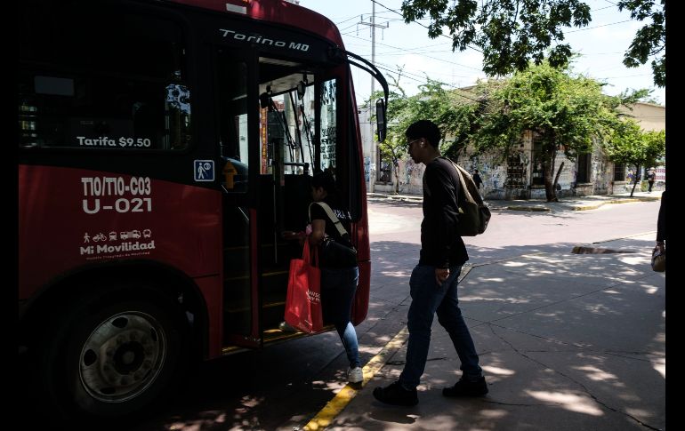 Universitarios solicitan que no se apruebe un aumento al transporte sin un análisis técnico, público y transparente sobre sus efectos. EL INFORMADOR/ ARCHIVO