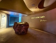 El museo fue diseñado como una “grotto”, una cueva dentro del volcán que representa el estadio, y dialoga con elementos naturales como un pirul centenario, que se convierte en “árbol guardián” del recinto. EL INFORMADOR/ A. Navarro