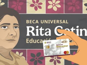 Esta es la tarjeta mediante la cual recibirán un apoyo bimestral de mil 900 pesos.