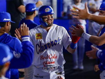 Julián Ornelas bateó un sencillo productor en la cuarta entrada. CORTESÍA/Charros de Jalisco