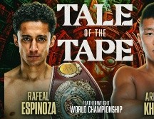 Todo está listo para que Divino Espinoza defienda su cinturón ante Khegai en un duelo que promete intensidad. X/trboxing