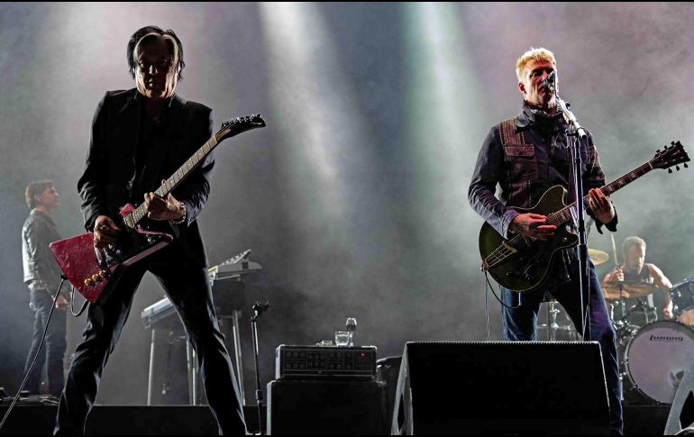 Queens of the Stone Age durante su presentación para el primer día del Corona Capital 2025. SUN / EMG / Hugo Salvador