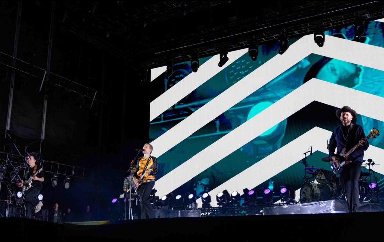 Franz Ferdinand durante su presentación para el primer día del Corona Capital 2025. SUN / EMG / Hugo Salvador