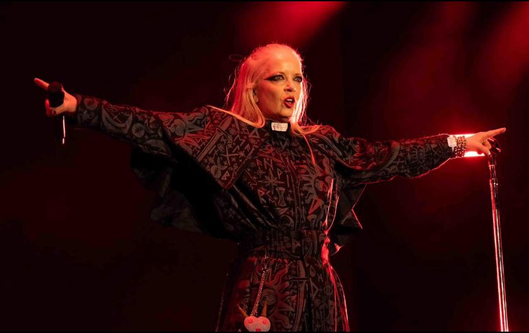 Garbage durante su presentación para el primer día del Corona Capital 2025. SUN / EMG / Hugo Salvador