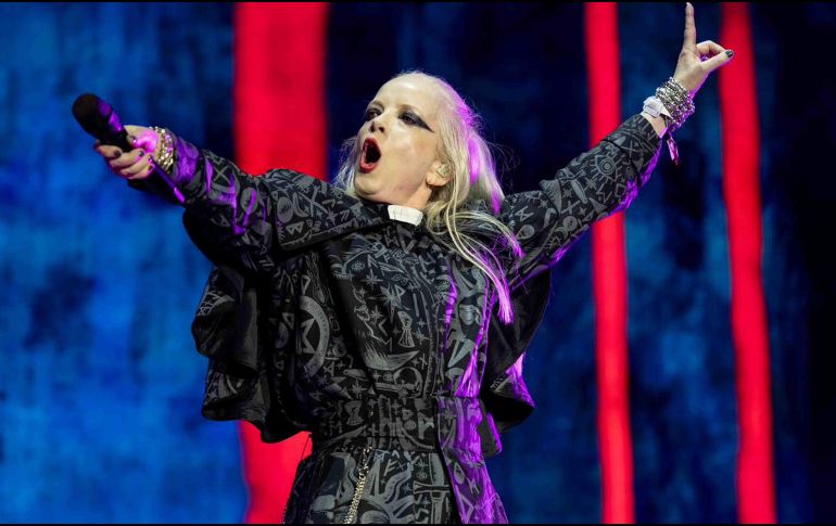 Garbage durante su presentación para el primer día del Corona Capital 2025. SUN / EMG / Hugo Salvador