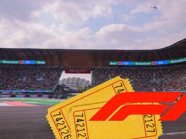 Ya se vendieron los más de 400 mil boletos disponibles para el Gran Premio de México 2026. ESPECIAL / IMAGO7 y CANVA
