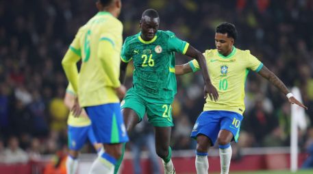 La victoria reafirma el buen momento de la Verdeamarelha, que luce sólida y con variantes de cara al Mundial 2026. EFE / A. Rain