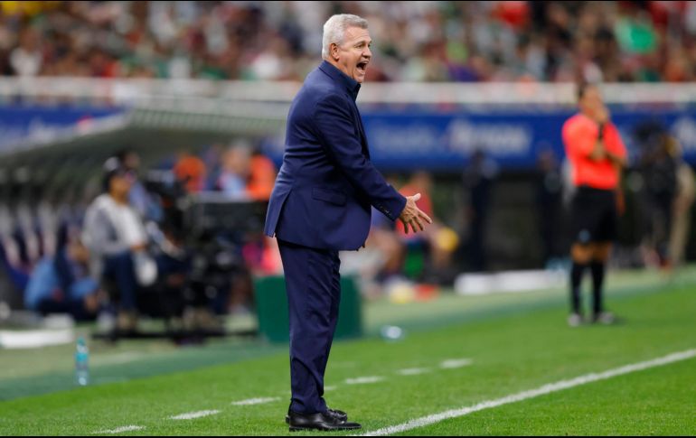 Aguirre aseguró que el Tri muestra avances desde los amistosos anteriores ante Colombia y Ecuador.  EFE/ F. Guasco