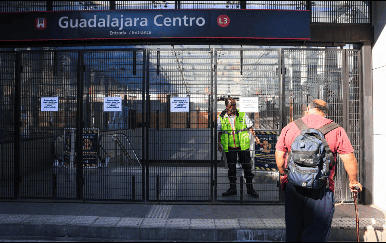 De acuerdo con Siteur, la circulación de trenes opera con normalidad en las tres líneas del servicio. EL INFORMADOR/J. Acosta