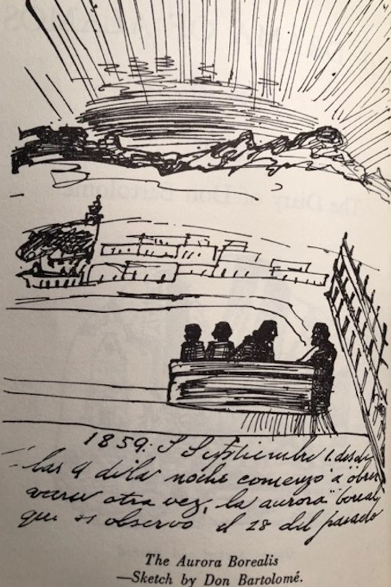 Aunque para muchos la aurora pertenece al imaginario del norte lejano —a las postales de Noruega, a las crónicas inuit, a los relatos de exploradores— lo cierto es que es un fenómeno puramente físico. ESPECIAL/INAH 