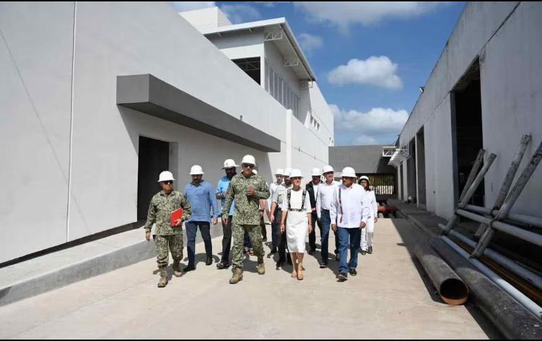 El gobernador Javier May del partido Morena, afirmó que la construcción de este hospital traerá bienestar y hará justicia a las y los habitantes de La Chontalpa. ESPECIAL / SUN