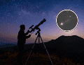 En las fotografías se distingue una cola iónica visible hacia el noreste y una anticola orientada al este-sureste, una configuración poco común. CANVA / VIRTUAL TELESCOPE PROJECT