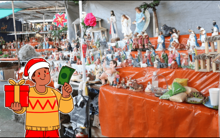 Los tianguis navideños más grandes se instalan en el Parque El Refugio, San Onofre, El Fresno y Polanco. GOBIERNO DE GUADALAJARA