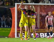 Un par de equivocaciones de la portera Celeste Espino resultaron fulminantes y le abrieron el camino al América para clasificar sin mayor problema a la Gran Final. IMAGO7