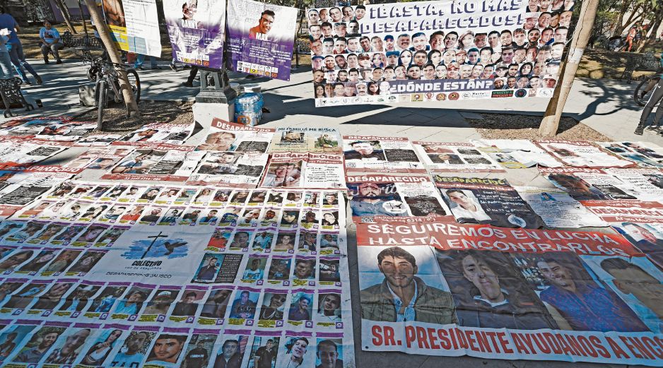 El registro estatal contabiliza 15 mil 983 personas desaparecidas en Jalisco. Por ello, los familiares salen a las calles para exigir la aparición de sus seres queridos. EL INFORMADOR/ J. Acosta