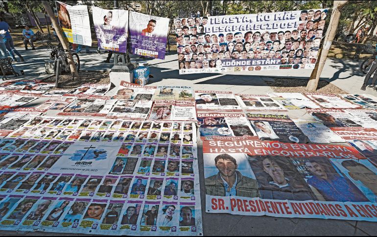 El registro estatal contabiliza 15 mil 983 personas desaparecidas en Jalisco. Por ello, los familiares salen a las calles para exigir la aparición de sus seres queridos. EL INFORMADOR/ J. Acosta