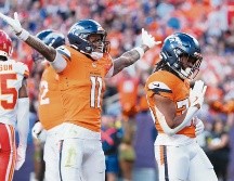 Denver suma ocho triunfos en fila, su mejor racha ganadora en 13 años. AP