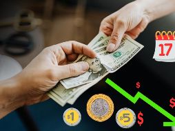 El dólar inició la jornada de hoy cotizándose por debajo de los 18.50 pesos, según un informe de Bloomberg. ESPECIAL / CANVA