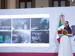 Sheinbaum adelantó que el gobierno capitalino y la policía de la Ciudad de México ofrecerán una conferencia de prensa para informar sobre lo sucedido. SUN / F. ROJAS