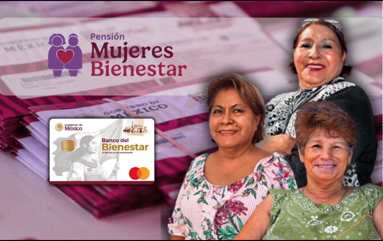 La Pensión Mujeres Bienestar, programa del que ya son derechohabientes más de 3 millones de mexicanas, consiste de un apoyo de 3 mil pesos cada dos meses. ESPECIAL