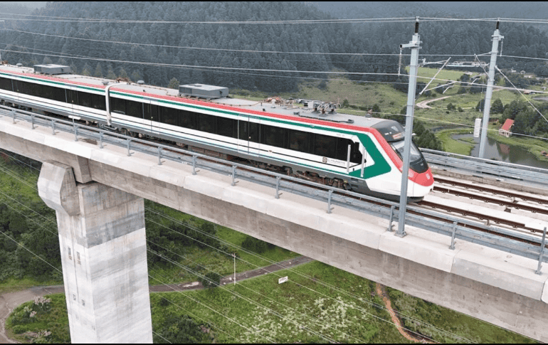 De acuerdo con la Secretaría de Infraestructura, Comunicaciones y Transportes (SICT), actualmente el tren se encuentra en fase de pruebas. ESPECIAL/Gobierno de México