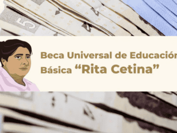 Cada estudiante inscrito a la Beca Rita Cetina recibirá mil 900 pesos bimestrales, un monto que ha contribuido significativamente a fortalecer la economía de las familias y asegurar la continuidad educativa. CANVA