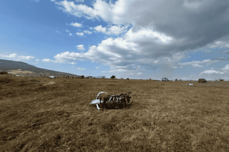El piloto intentó realizar un aterrizaje de emergencia en Uruapan, aunque la aeronave terminó cayendo. ESPECIAL&nbsp;