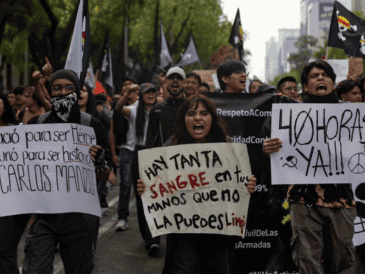 Autoridades abrieron investigaciones internas por incidentes ocurridos durante la manifestación para revisar protocolos. SUN/ARCHIVO