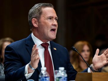 El embajador estadounidense ante la ONU, Mike Waltz, llamó a los países miembros a respaldar la propuesta. EFE/JIM LO SCALZO