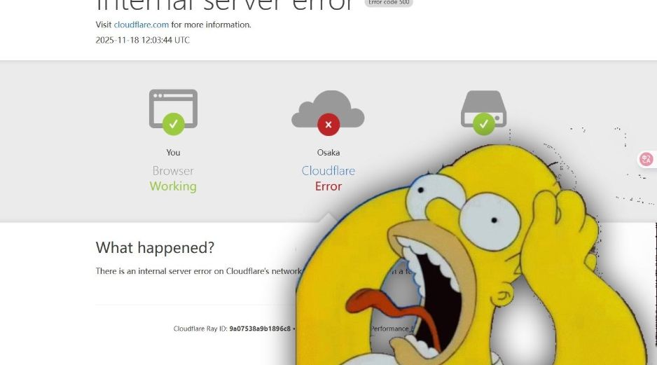 Sin Cloudflare, el Internet pierde la cabeza; redes sociales reaccionan con memes a la caída de diversas páginas web. ESPECIAL