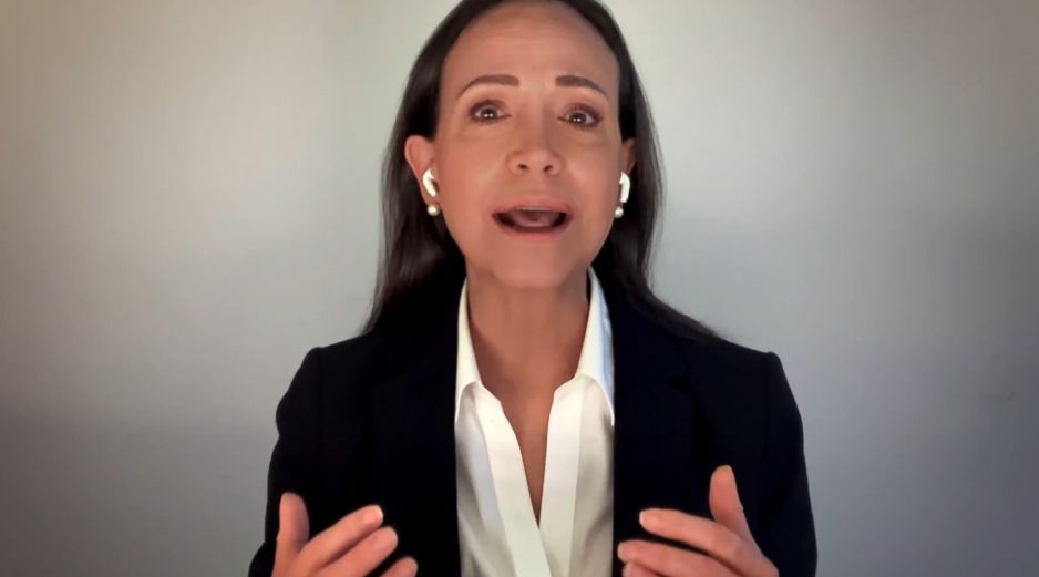 Machado detalló que la nueva era para Venezuela debe estar sustentada en la libertad de expresión y el derecho al voto. EFE/ @mariacorinamachado