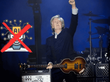 Paul McCartney contribuye a protestar en contra de la IA. EFE / ARCHIVO