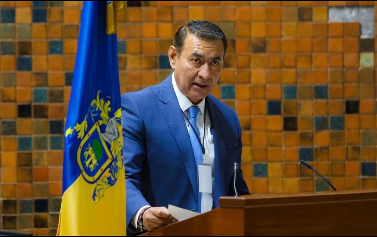 La glosa se llevó a cabo en el pleno del Legislativo y compareció el secretario General de Gobierno, Salvador Zamora. EL INFORMADOR / A. Navarro