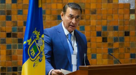 La glosa se llevó a cabo en el pleno del Legislativo y compareció el secretario General de Gobierno, Salvador Zamora. EL INFORMADOR / A. Navarro