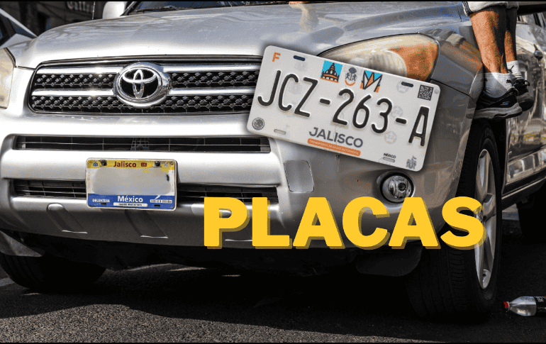 Este año el Gobierno de Jalisco ha impulsado el procedimiento de sustitución de placas. EL INFORMADOR/ARCHIVO ESPECIAL