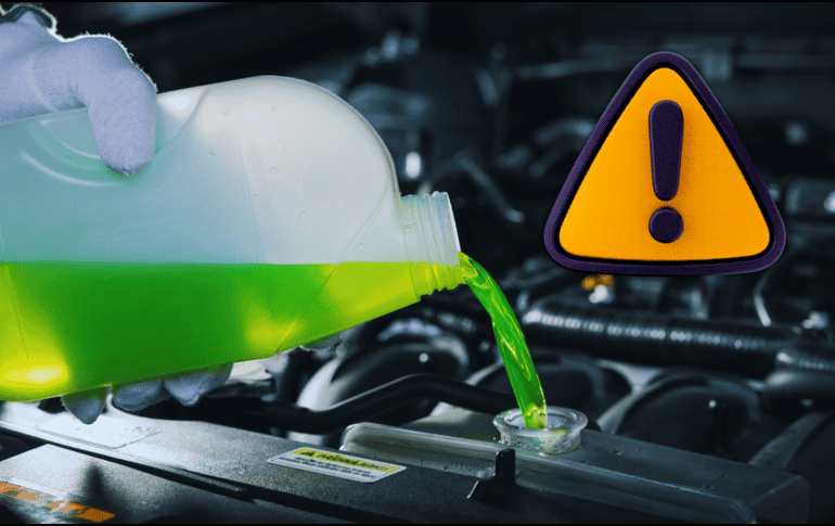 Expertos sugieren no mezclar diferentes tipos de anticongelante. ESPECIAL / CANVA