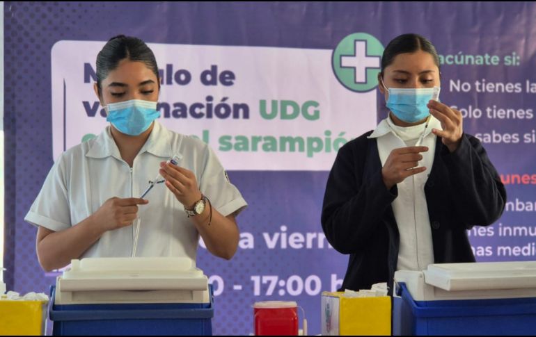 El acceso a la vacuna, recordaron las autoridades, es totalmente gratuito. EL INFORMADOR/ R. Bobadilla