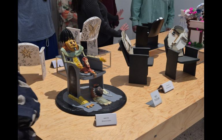 El próximo 24 de enero de 2026, en el Conjunto Santander de Artes Escénicas, estas butacas saldrán del museo para tomar su lugar en la ceremonia anual en la que el público reconoce a los creadores de las artes vivas. EL INFORMADOR/ F. Salcedo