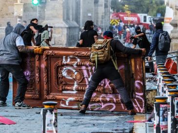 El pasado 15 de noviembre fueron detenidas luego de los actos vandálicos en el centro de la ciudad de Guadalajara. EL INFORMADOR/A.NAVARRO