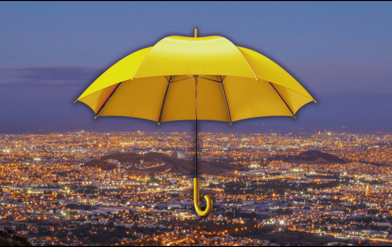 A Guadalajara regresa el pronóstico de lluvia, aunque bajo. Será mayor el sábado. ESPECIAL / CANVA