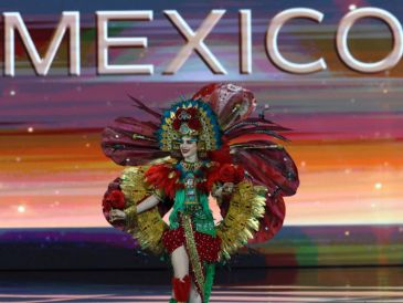 Esta fue la participación de Miss México en la semifinal de Miss Universo 2025. EFE / EPA / RUNGROJ YONGRIT