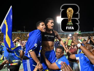 SELECCIÓN DE CURAZAO. A menos de 200 días para el arranque de la Copa Mundial 2026, la emoción por el torneo que congregará a tres naciones anfitrionas es incuestionable. ESPECIAL, AFP / R. Makyn y FIFA