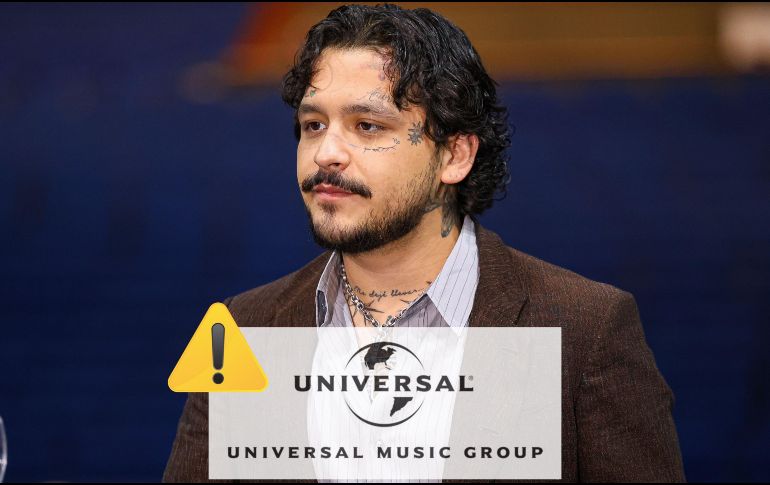 Nodal no fue vinculado a proceso por la presunta falsificación de documentos, acusación hecha por su exdisquera Universal Music. EL INFORMADOR / ARCHIVO